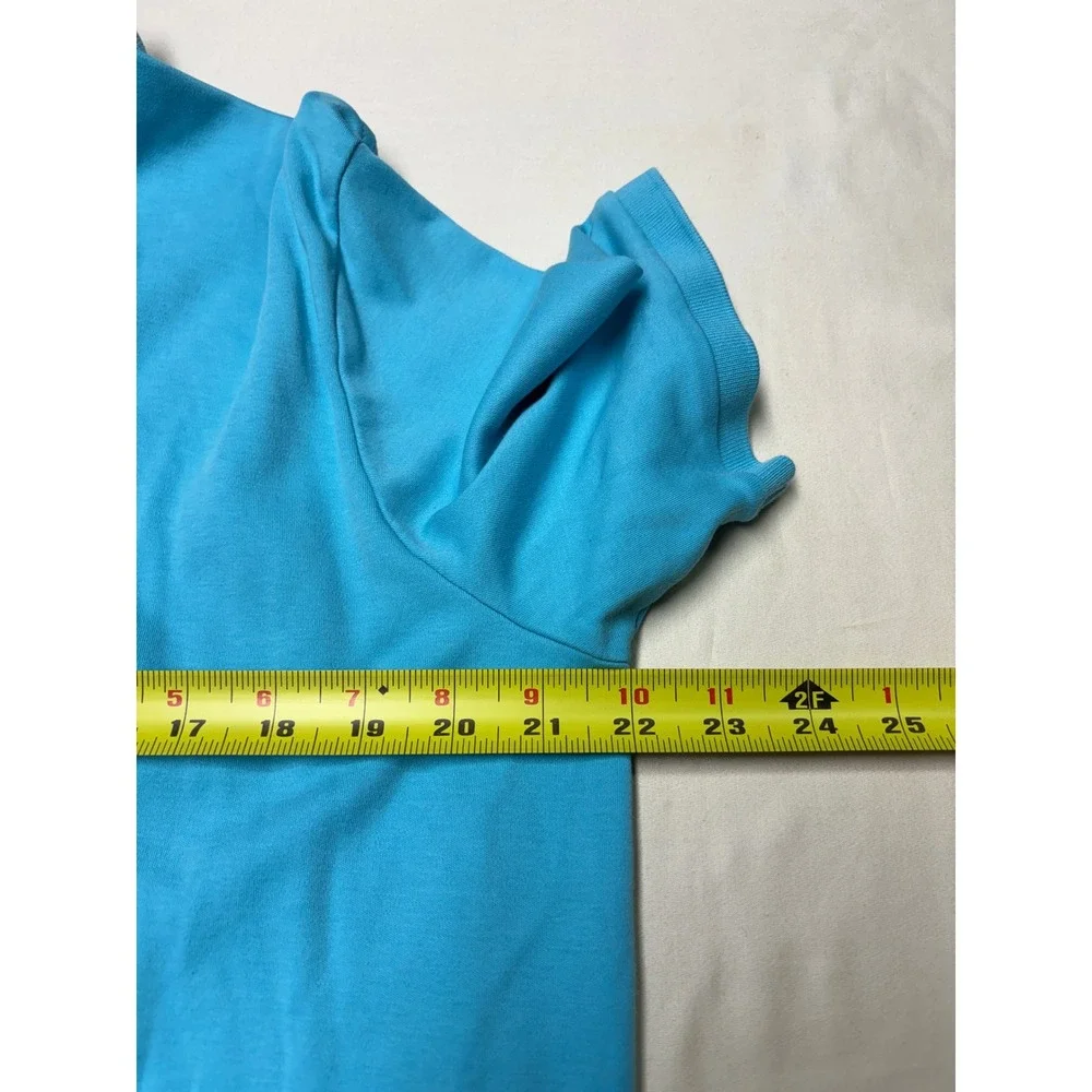 Polo Ralph Lauren Men XL SolfTouch Turquoise Blue Short Sleeve Polo Shirt Cotton